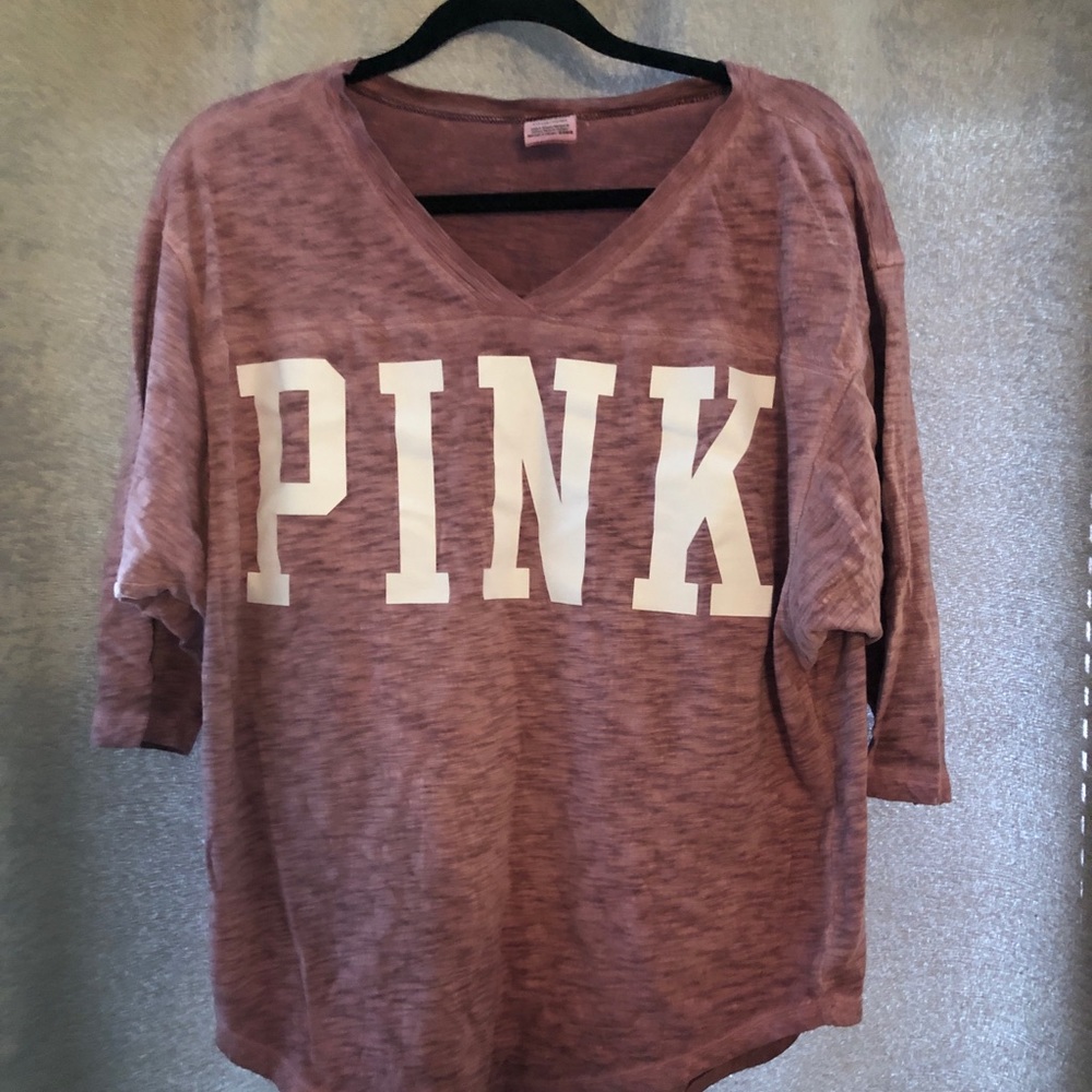 Victoria’s Secret PINK 3/4 sleeve t-shirt size s